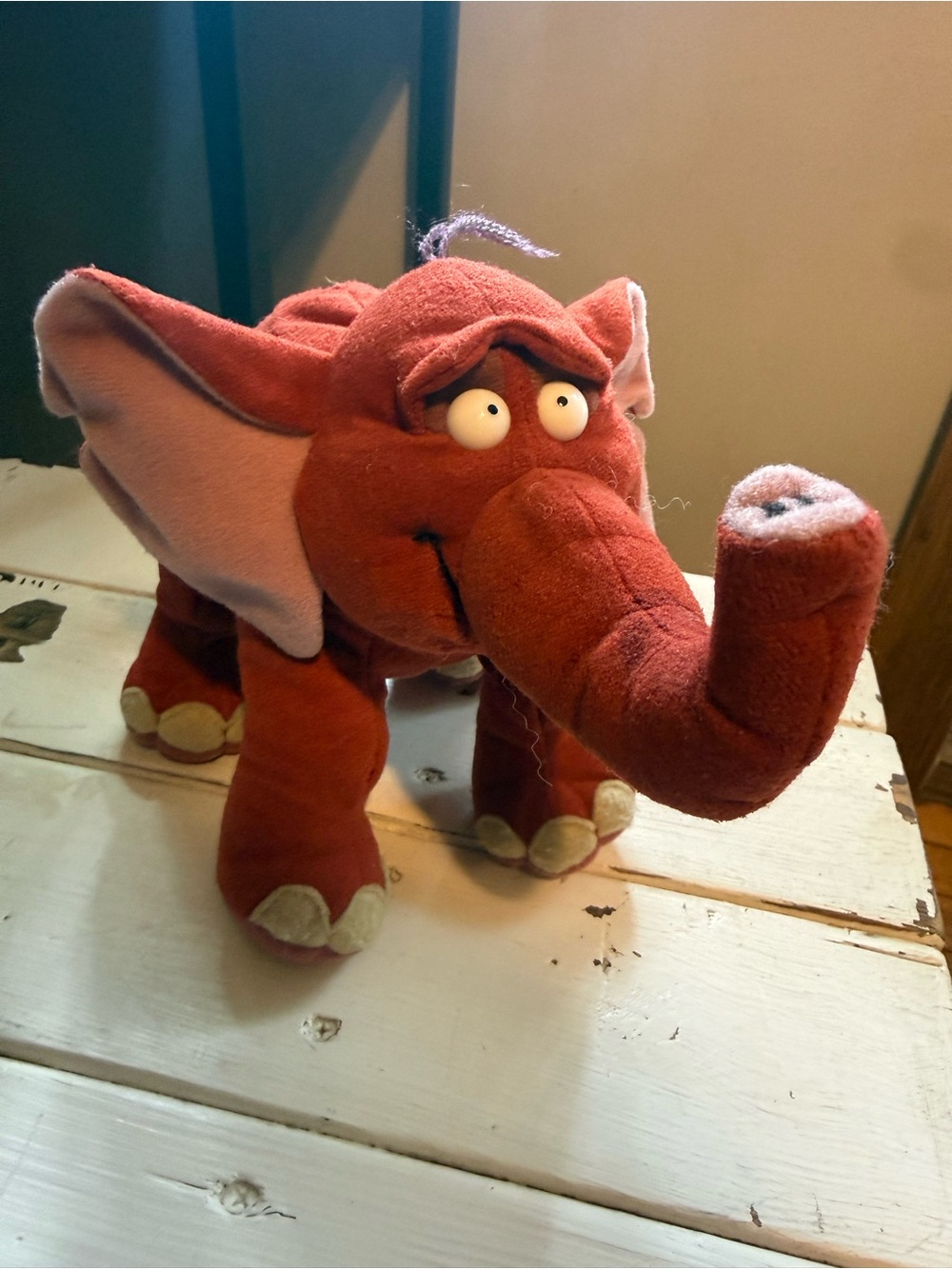 Mattel Tarzan Tantor Elephant W/ Sound 1998 Burroughs/Disney Stuffed Animal